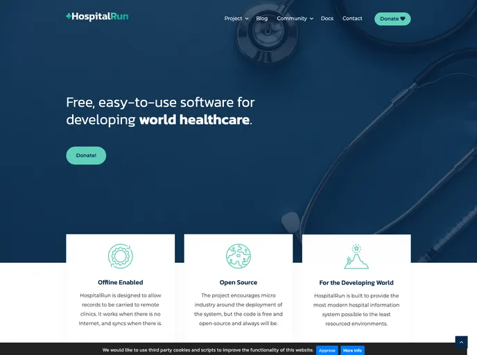 Hospitalrun.io screenshot