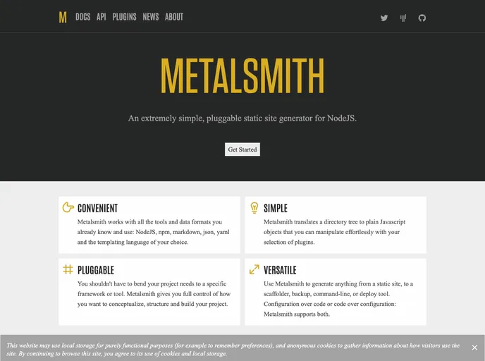 Metalsmith screenshot